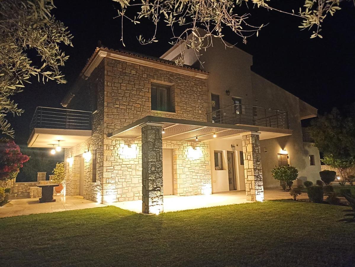 Paralia Sergoulas Seaside Retreat Houseヴィラ エクステリア 写真
