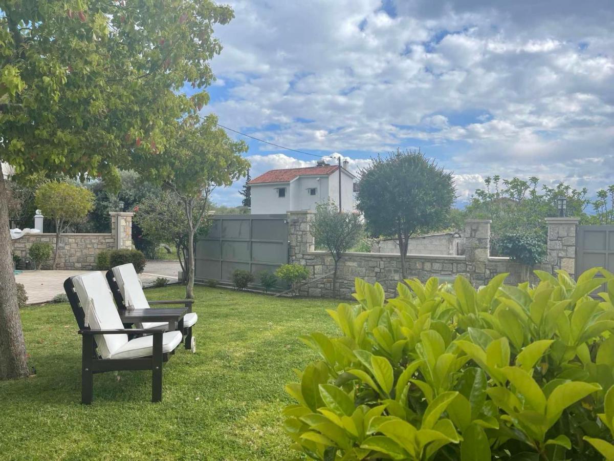 Paralia Sergoulas Seaside Retreat Houseヴィラ エクステリア 写真