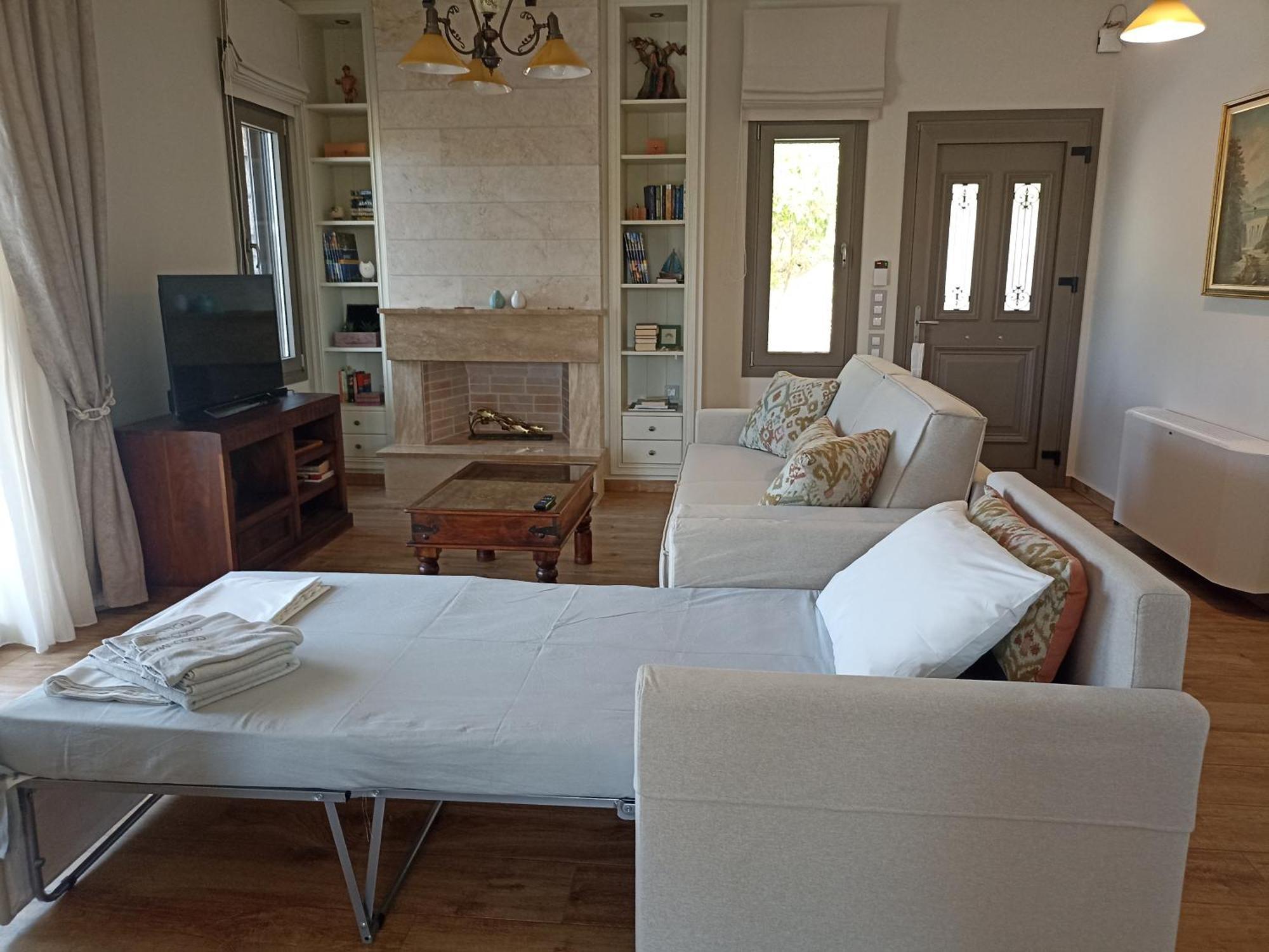 Paralia Sergoulas Seaside Retreat Houseヴィラ エクステリア 写真