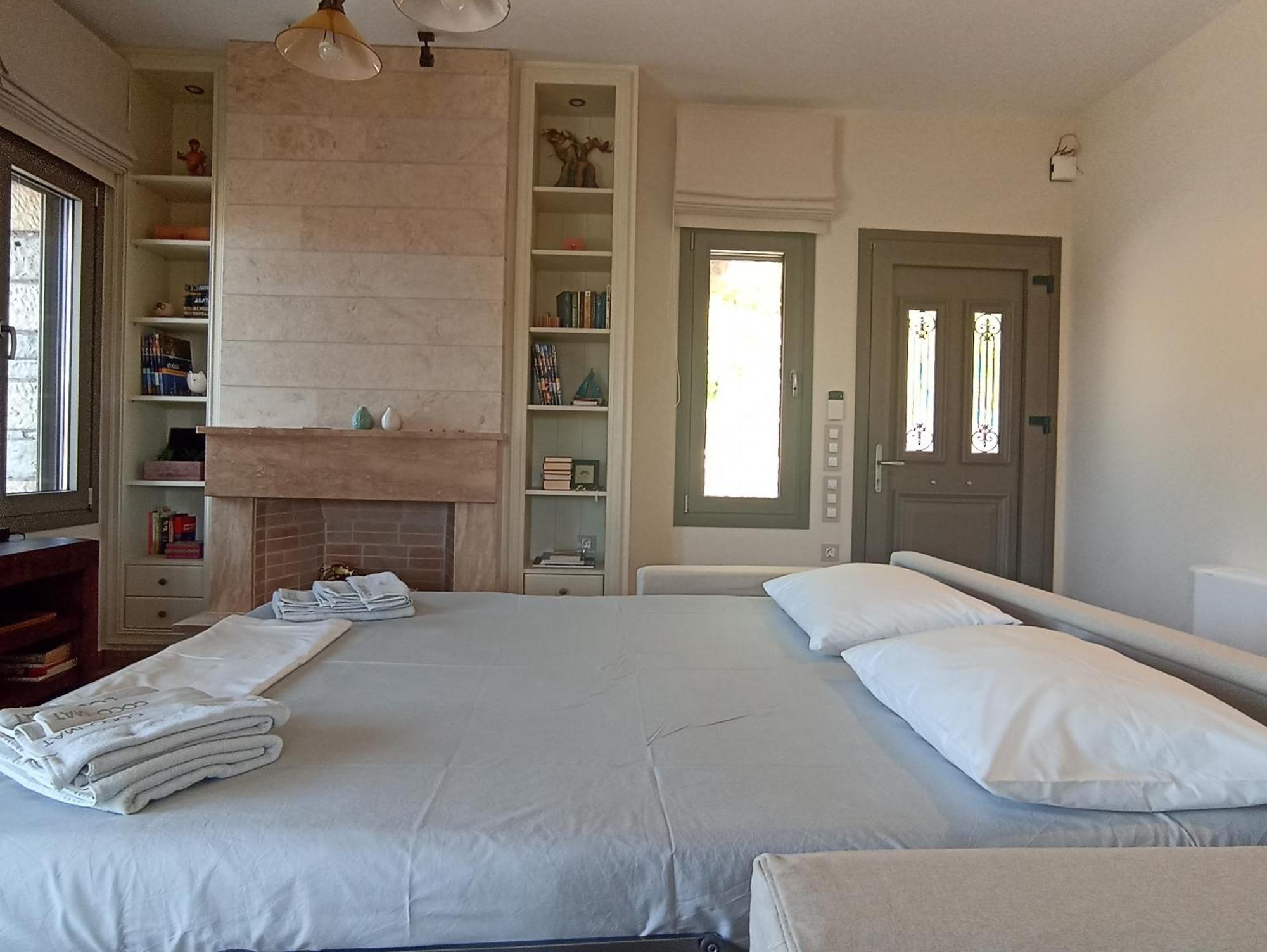 Paralia Sergoulas Seaside Retreat Houseヴィラ エクステリア 写真
